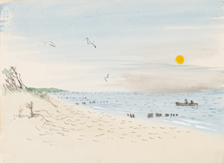 Ahrenshoop – Strand, 1968.